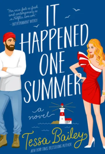 It Happened One Summer by Tessa Bailey, book cover