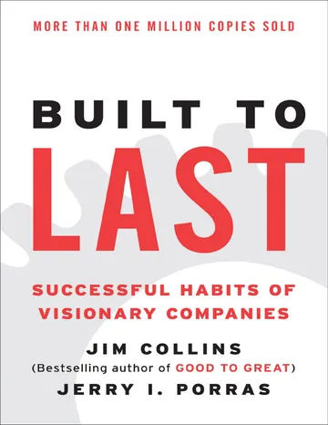 Built To Last by Jim Collins, book cover