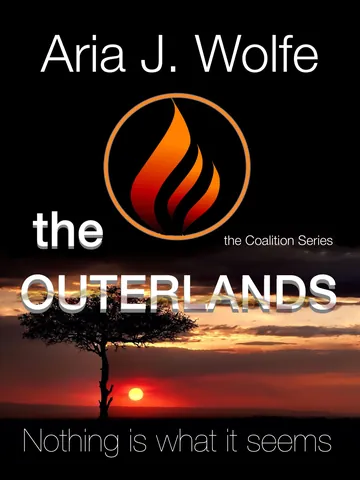 The Outerlands by Aria J Wolfe, book cover