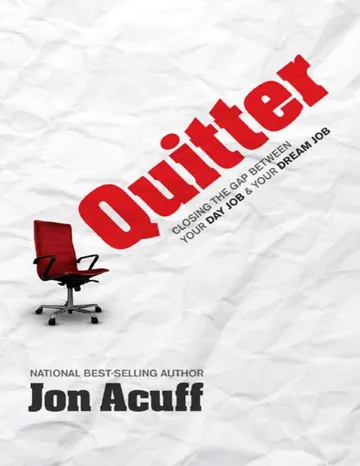 Quitter by Jon Acuff, book cover