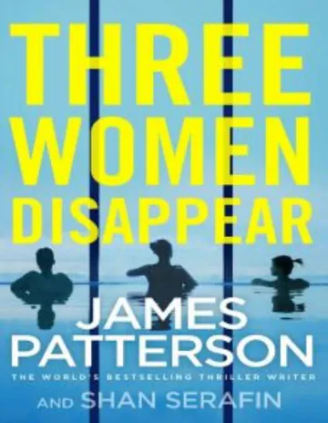Three Women Disappear by James Patterson, book cover
