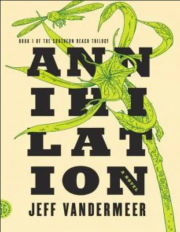 Annihilation by Jeff VanderMeer, book cover