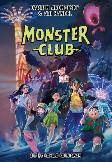 Monster Club by Darren Aronofsky, book cover
