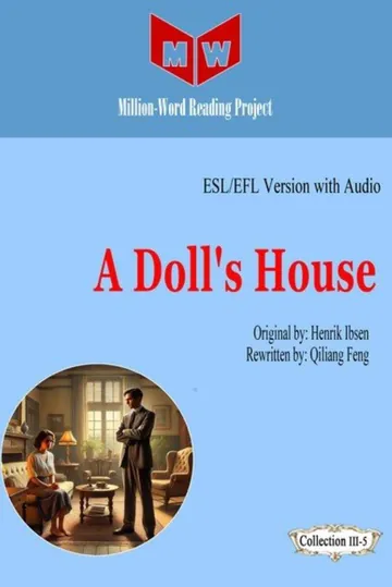 A Doll's House by Henrik Ibsen, book cover