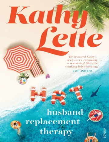 HRT: Husband Replacement Therapy by Kathy Lette, book cover