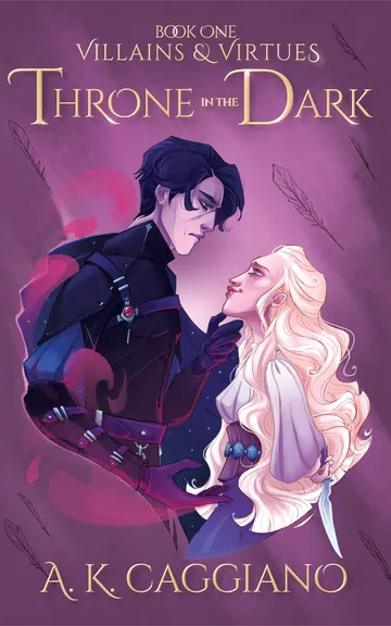 Throne in the Dark by A.K. Caggiano, book cover