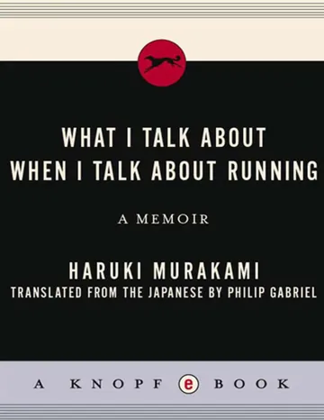 What I Talk About When I Talk About Running by Haruki Murakami, book cover