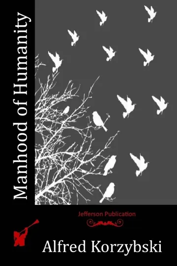 Manhood of Humanity by Alfred Korzybski, book cover