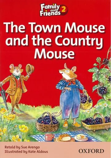 Town Mouse and Country mouse by Aesop, book cover