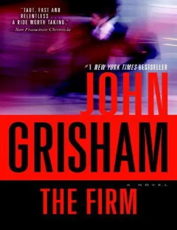 The Firm by John Grisham, book cover