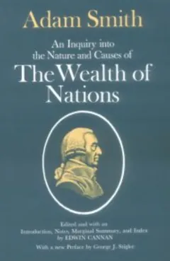 The Wealth of Nations by Adam Smith, book cover