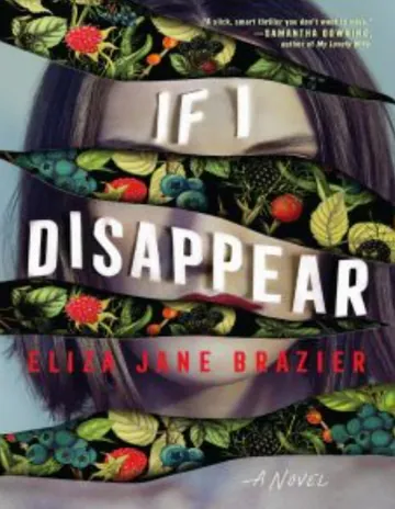If I Disappear by Eliza Jane Brazier, book cover