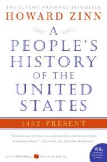 A People's History of the United States by Howard Zinn, book cover