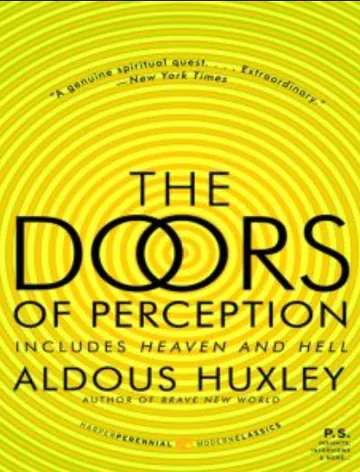 The Doors of Perception and Heaven and Hell by Aldous Huxley, book cover
