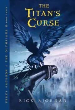 The Titan's Curse by Rick Riordan, book cover