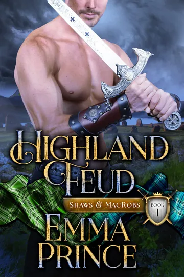 Highland Feud by Emma Prince, book cover