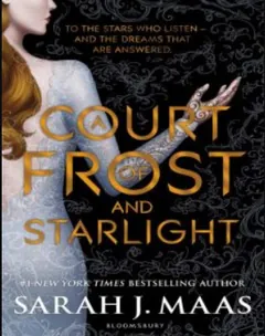 A Court of Frost and Starlight by Sarah J. Maas, book cover