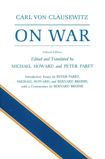 On War by Carl von Clausewitz, book cover