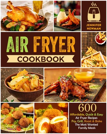 Air Fryer Cookbook by Jennifer Newman, book cover
