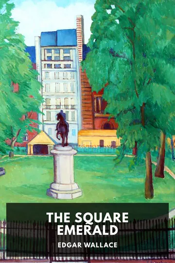 The Square Emerald by Edgar Wallace, book cover