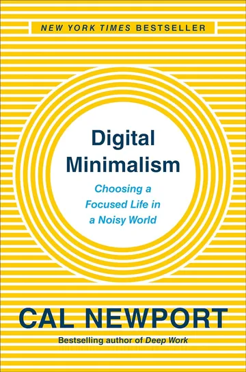 Digital Minimalism by Cal Newport, book cover