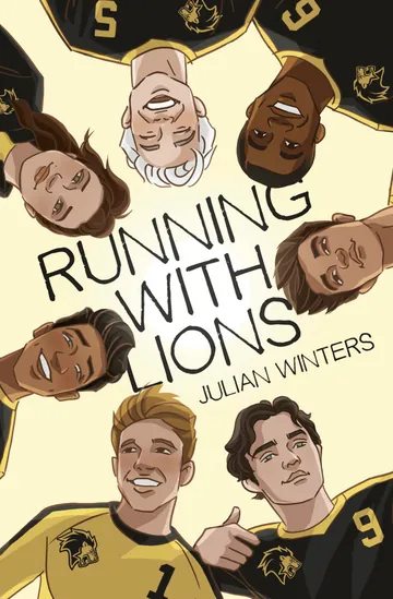 Running With Lions by Julian Winters, book cover
