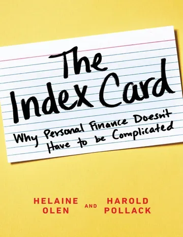 The Index Card by Helaine Olen, book cover
