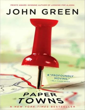 Paper Towns by John Green, book cover