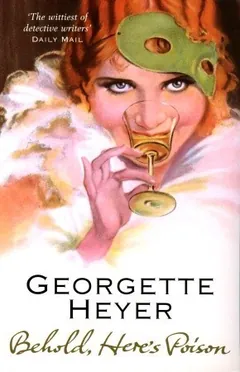 Behold, Here's Poison by Georgette Heyer, book cover