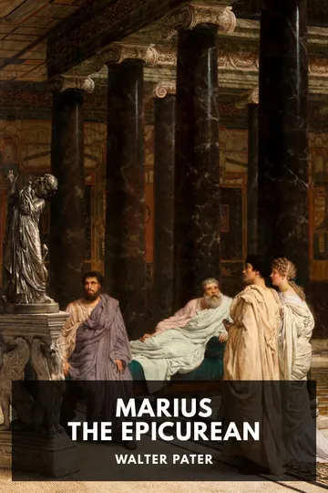 Marius the Epicurean by Walter Pater, book cover