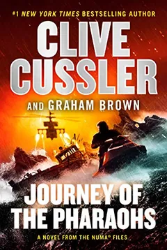 Journey of the Pharaohs by Clive Cussler, book cover