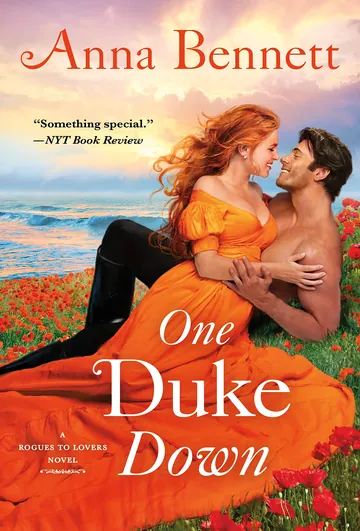 One Duke Down by Anna Bennett, book cover