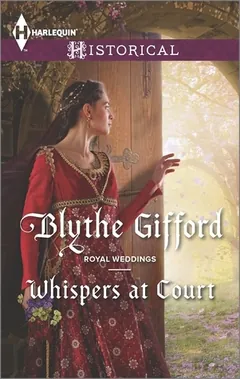 Whispers at Court by Blythe Gifford, book cover