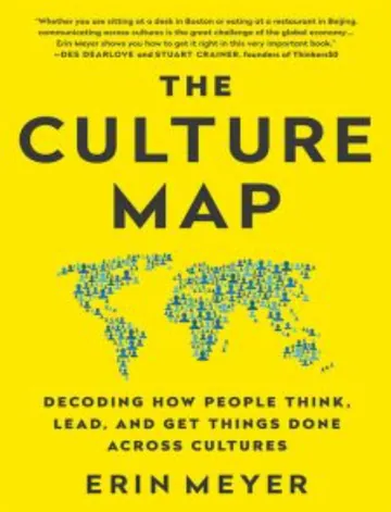 The Culture Map by Erin Meyer, book cover