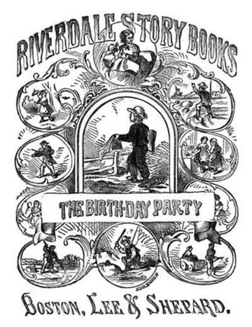 The Birthday Party by Oliver Optic, book cover
