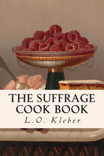 The Suffrage Cook Book by L. O. Kleber, book cover