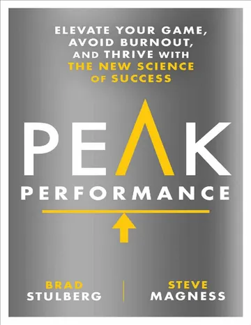 Peak Performance by Brad Stulberg, book cover