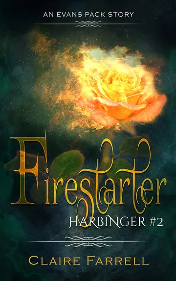 Firestarter by Claire Farrell, book cover