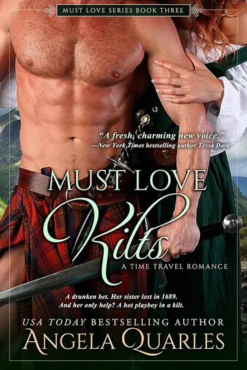 Must Love Kilts by Angela Quarles, book cover