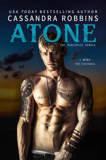 Atone by Cassandra Robbins, book cover