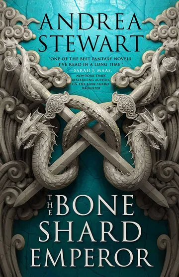 The Bone Shard Emperor by Andrea Stewart, book cover