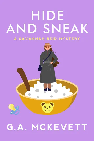Hide and Sneak by G.A. McKevett, book cover