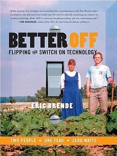 Better Off by Eric Brende, book cover