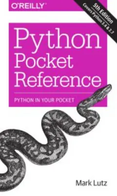 Python Pocket Reference by Mark Lutz, book cover