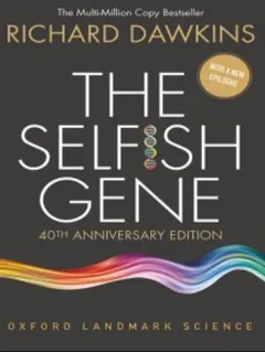 The Selfish Gene by Richard Dawkins, book cover