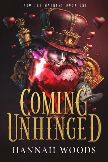 Coming Unhinged by Hannah Woods, book cover