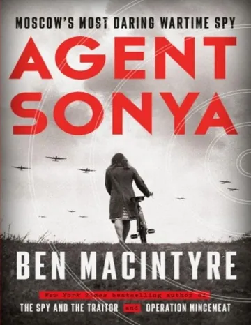 Agent Sonya by Ben Macintyre, book cover