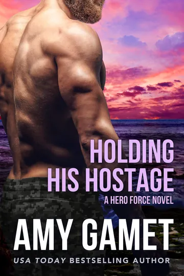 Holding his Hostage by Amy Gamet, book cover
