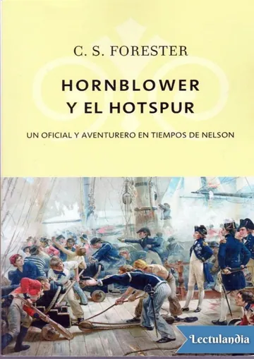 Hornblower y el Hotspur de C. S. Forester, portada del libro