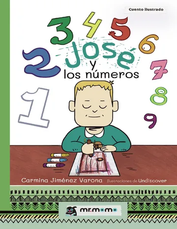José y los números de Carmina Jiménez Varona, portada del libro